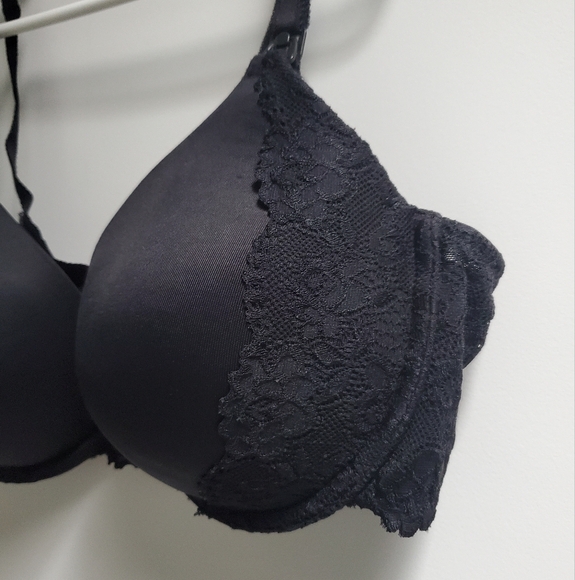 A Pea in the Pod Black Maternity Nursing  Bra 38C - Picture 2 of 8